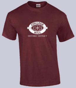 The new College Hill T-shirt