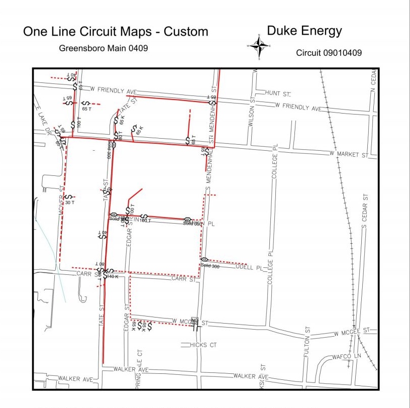 Duke Energy tree-trimming map